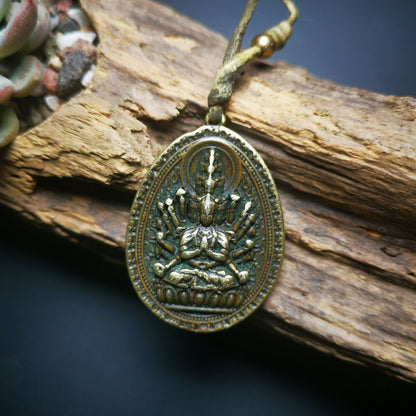 Amulet,Avalokitesvara,Padmapani,Kuanyin Pendant