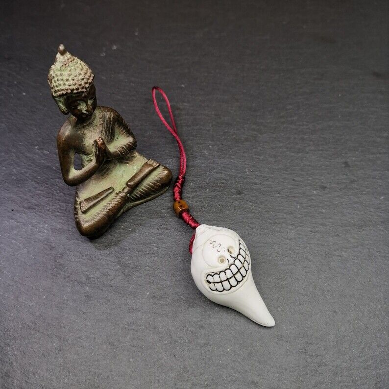 White Conch Shankha 2.2"×1.14"