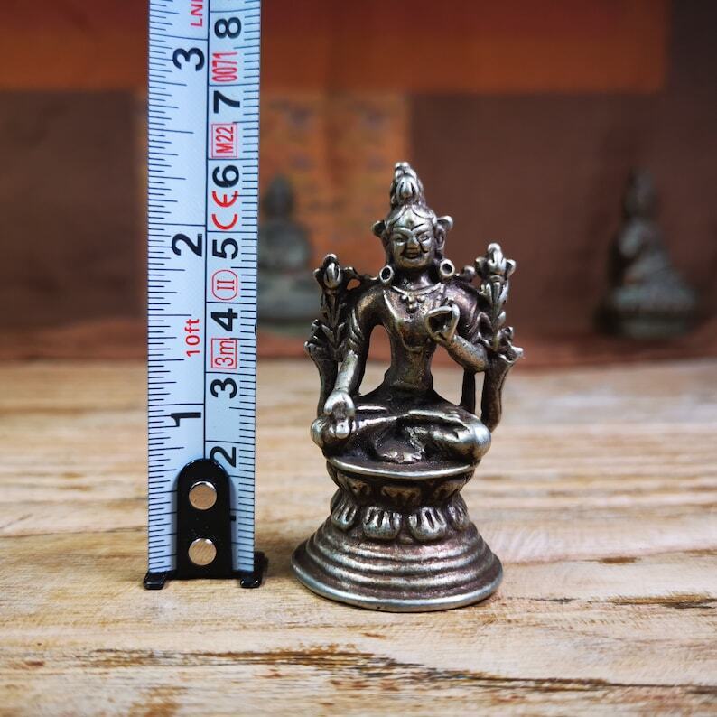 Gandhanra Tibetan Buddhist Statue White Tara