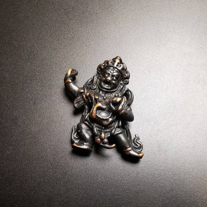 Gandhanra Handmade Tibetan Buddhism Statue,Small Vajrapani Amulet