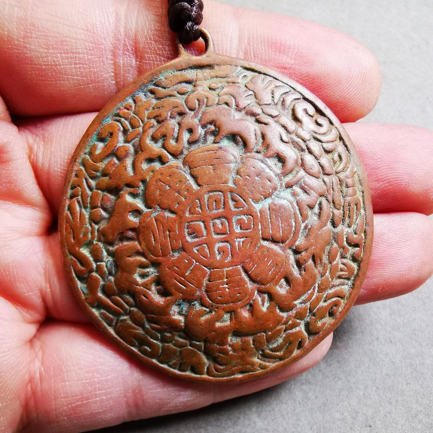 Buddhist Amulet,Melong Mirror,Calendar Badge,SIPAHO