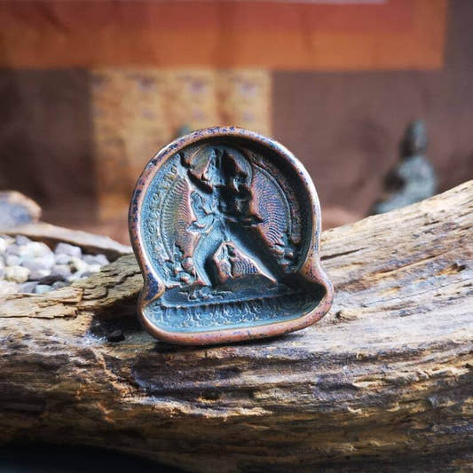Buddha Statue Mold,Vajrayogini Tsa Tsa Mould - Tibetan Buddhist statue, front view