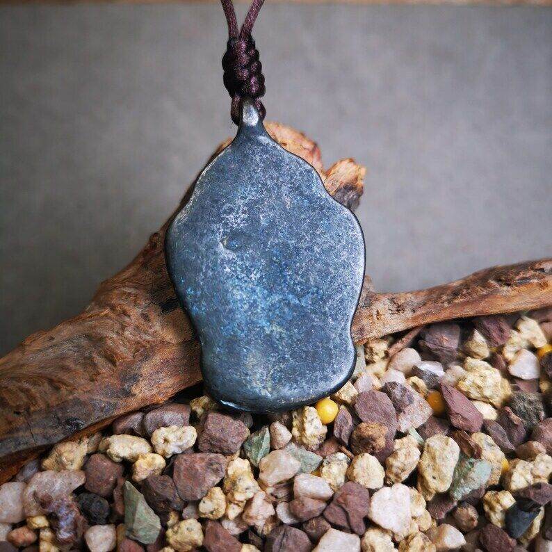 Buddhist Amulet,Lotus Pendant Badge - Tibetan Buddhist amulet, view 4