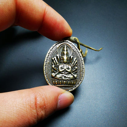 Amulet,Avalokitesvara,Padmapani,Kuanyin Pendant