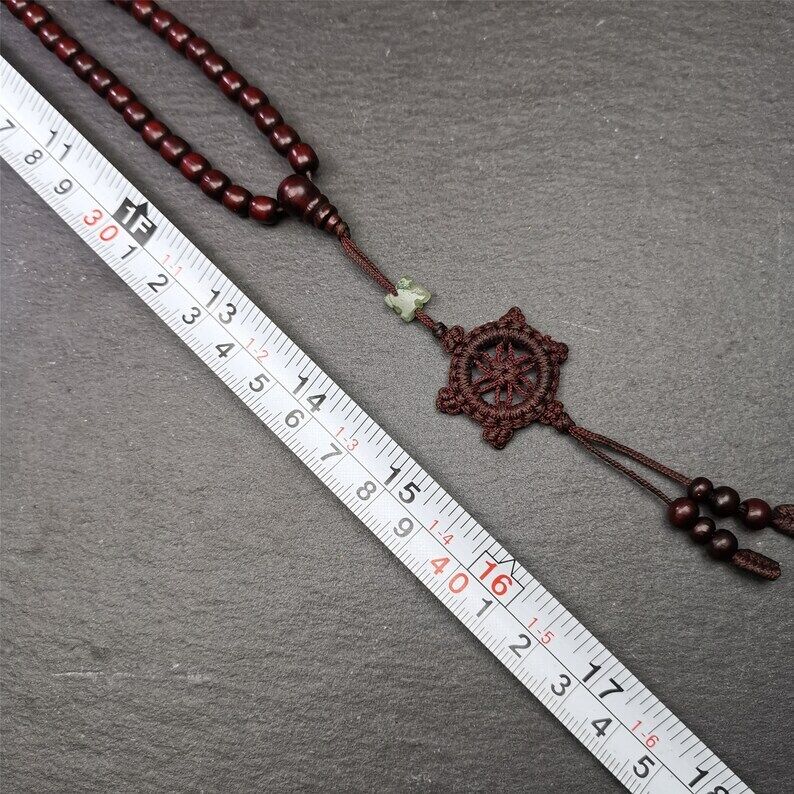 Rosewood Beads Mala,Prayer Beads Necklace