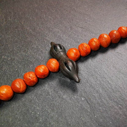 Vintage Vajra Dorje Amulet,1.5" - Tibetan Buddhist amulet, view 5