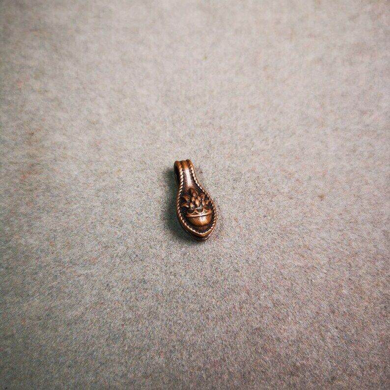 Mala Counter Clip - Tibetan Buddhist mala beads, view 8