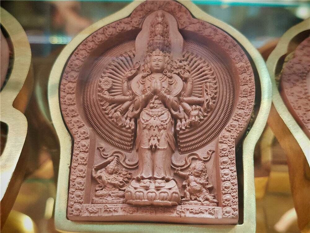 1000 arms Avalokiteshvara Tsa Tsa Mold -11cm - Tibetan tsa tsa mold