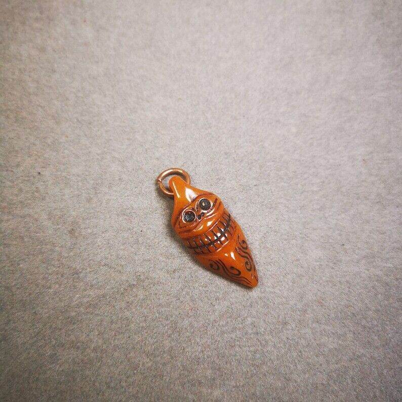 Amulet,Skull Vajra Kila Dorje Phurba Pendant - Tibetan Buddhist amulet, view 7