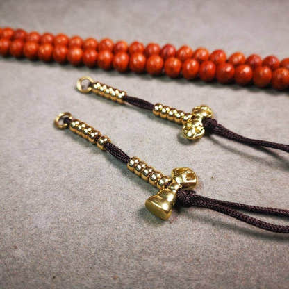 Mala Counters,Prayer Bead Counters - Tibetan Buddhist mala beads, detailed view