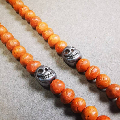 Citipati Skull Marker Beads 0.4"×0.4"