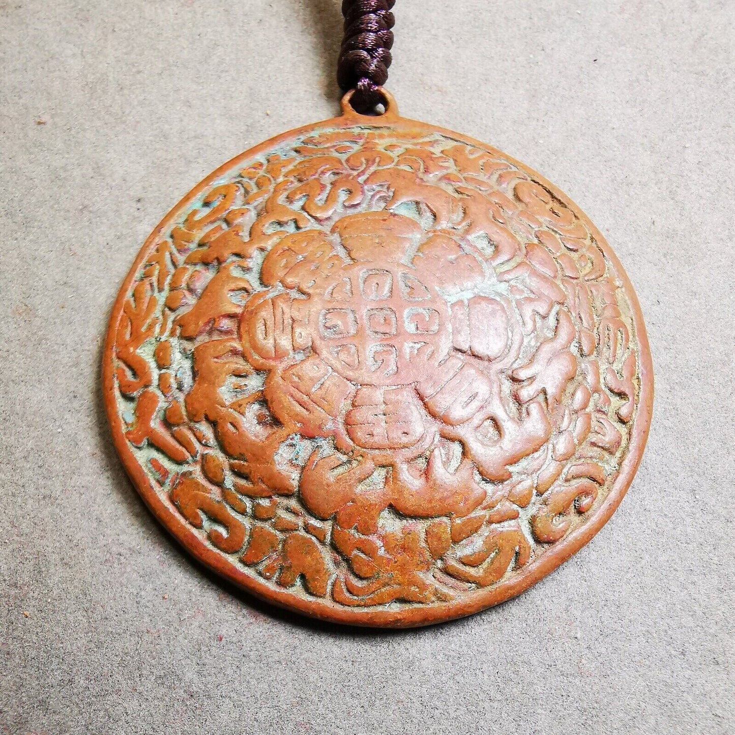 Buddhist Amulet,Melong Mirror,Calendar Badge,SIPAHO