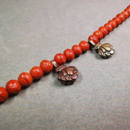 Mala Counter Clip,Mani Jewel Bum Counter Clip for Prayer Beads - Tibetan Buddhist mala beads, view 4