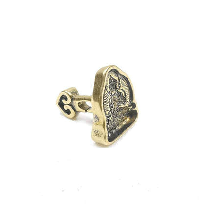 Mini Vajrasattva Tsa Tsa Mold Pendant - Tibetan Buddhist vajra, view 7