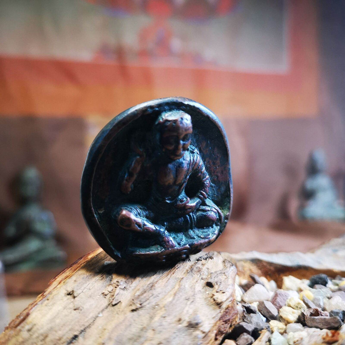 Jetsun Milarepa Statue - Tibetan Buddhist statue, view 5
