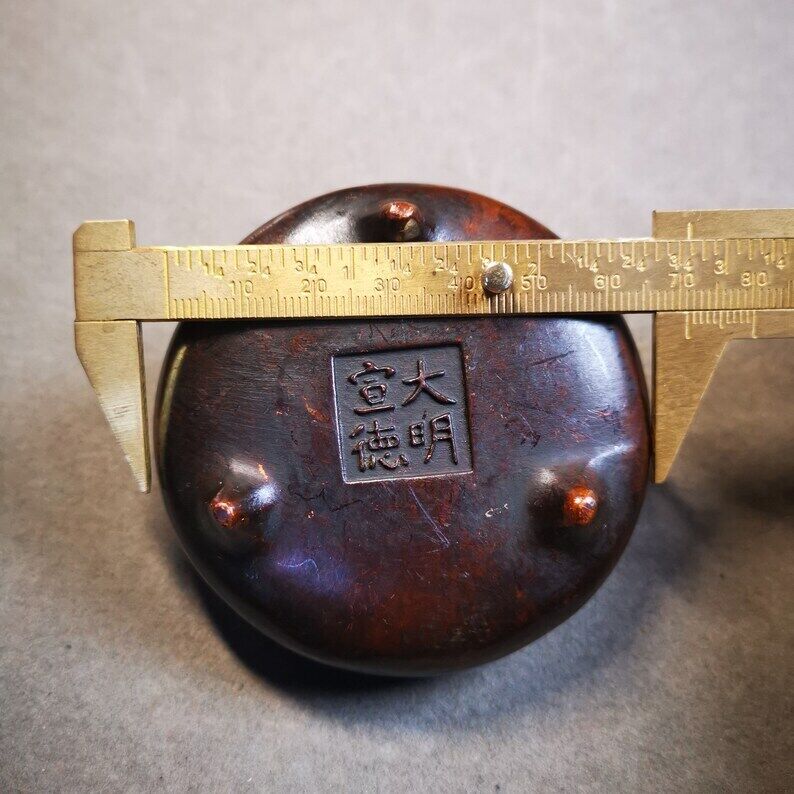 Censer,Amphora Incense Burner 1.18" - Tibetan Buddhist art, view 8
