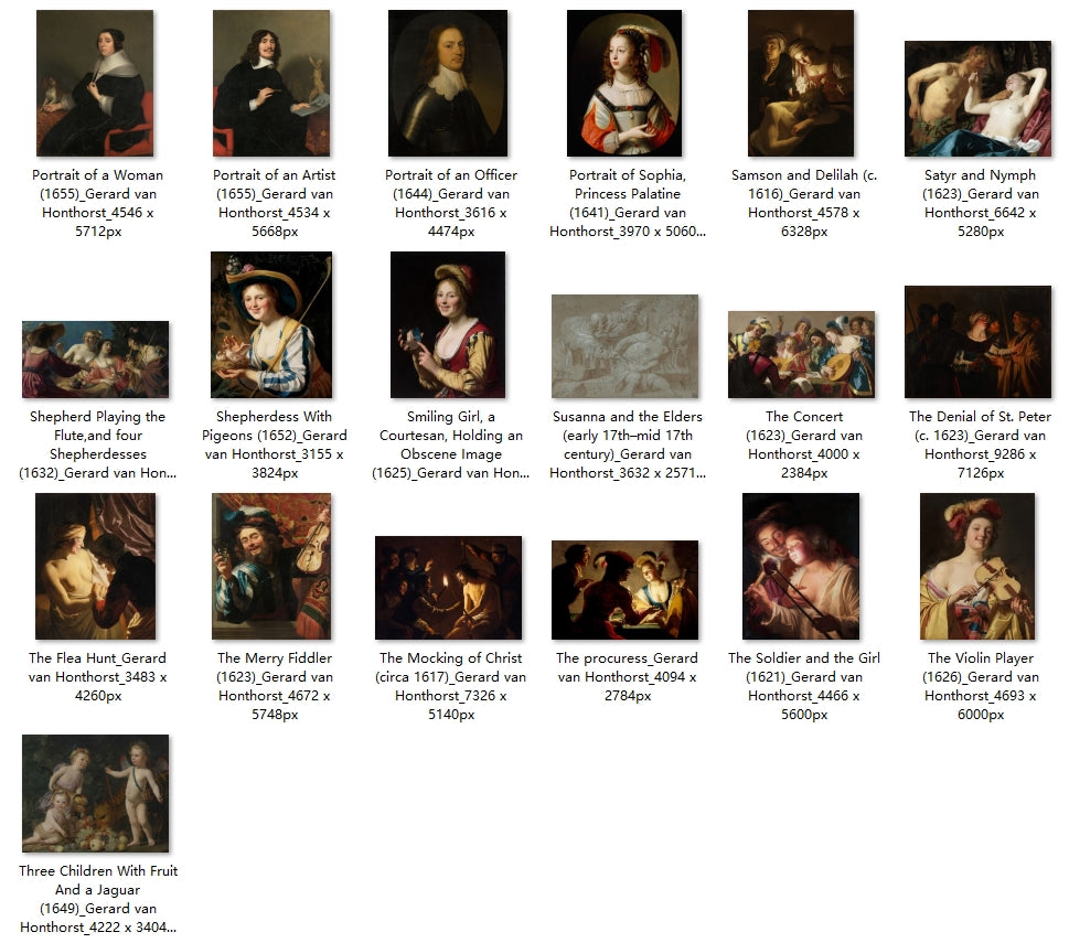 43 Painting Images by Gerard van Honthorst (Dutch, 1592 – 1656)