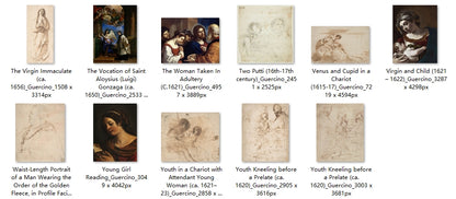 83 Painting Images by Guercino (Italian, 1591-1666)