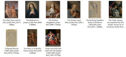 57 Painting Images by Guido Reni (Italian, 1575-1642)