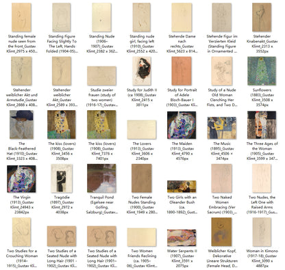 182 Painting Images by Gustav Klimt (Austrian, 1862-1918)