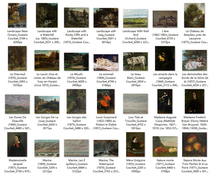 158 Painting Images by Gustave Courbet (French, 1819-1877)