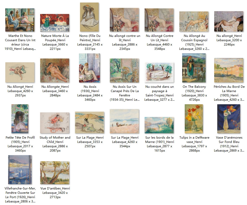 51 Painting Images by Henri Lebasque (French, 1865–1937)