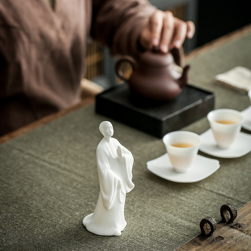 White Porcelain Buddha Statue