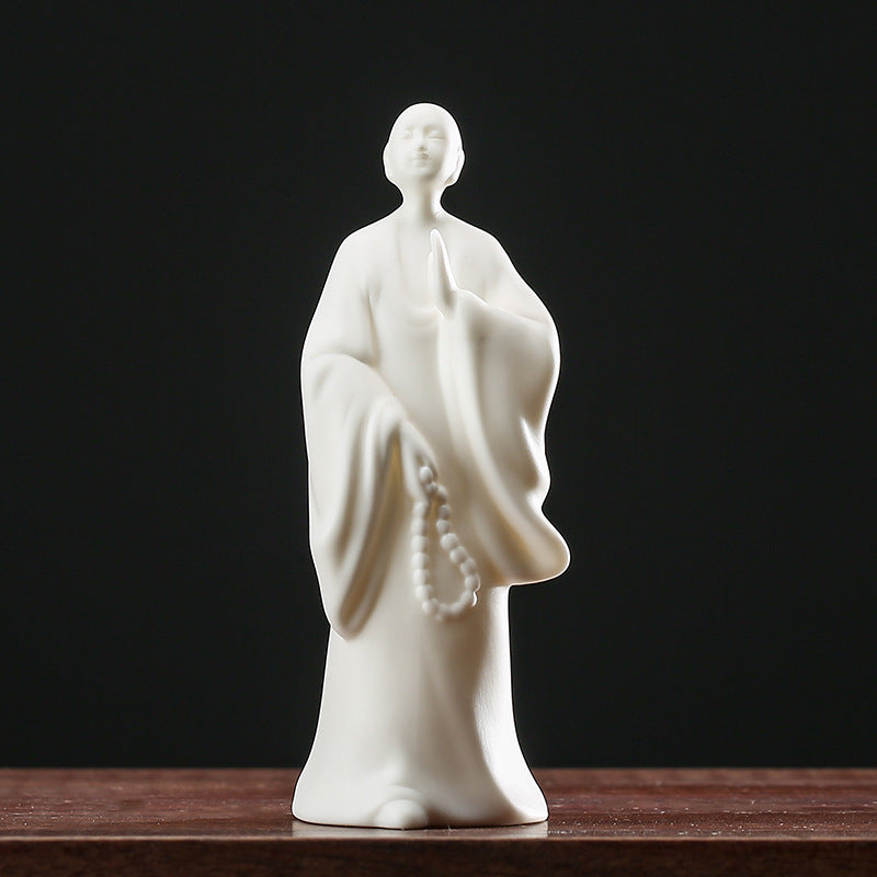 White Porcelain Buddha Statue