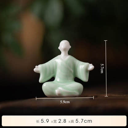 Ceramic Buddha Statues - Tibetan Buddhist statue, view 15