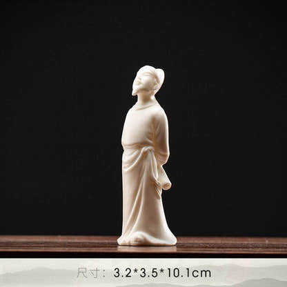White Porcelain Buddha Statues - Tibetan Buddhist statue, view 21