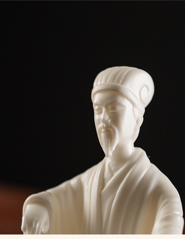 White Porcelain Buddha Statues