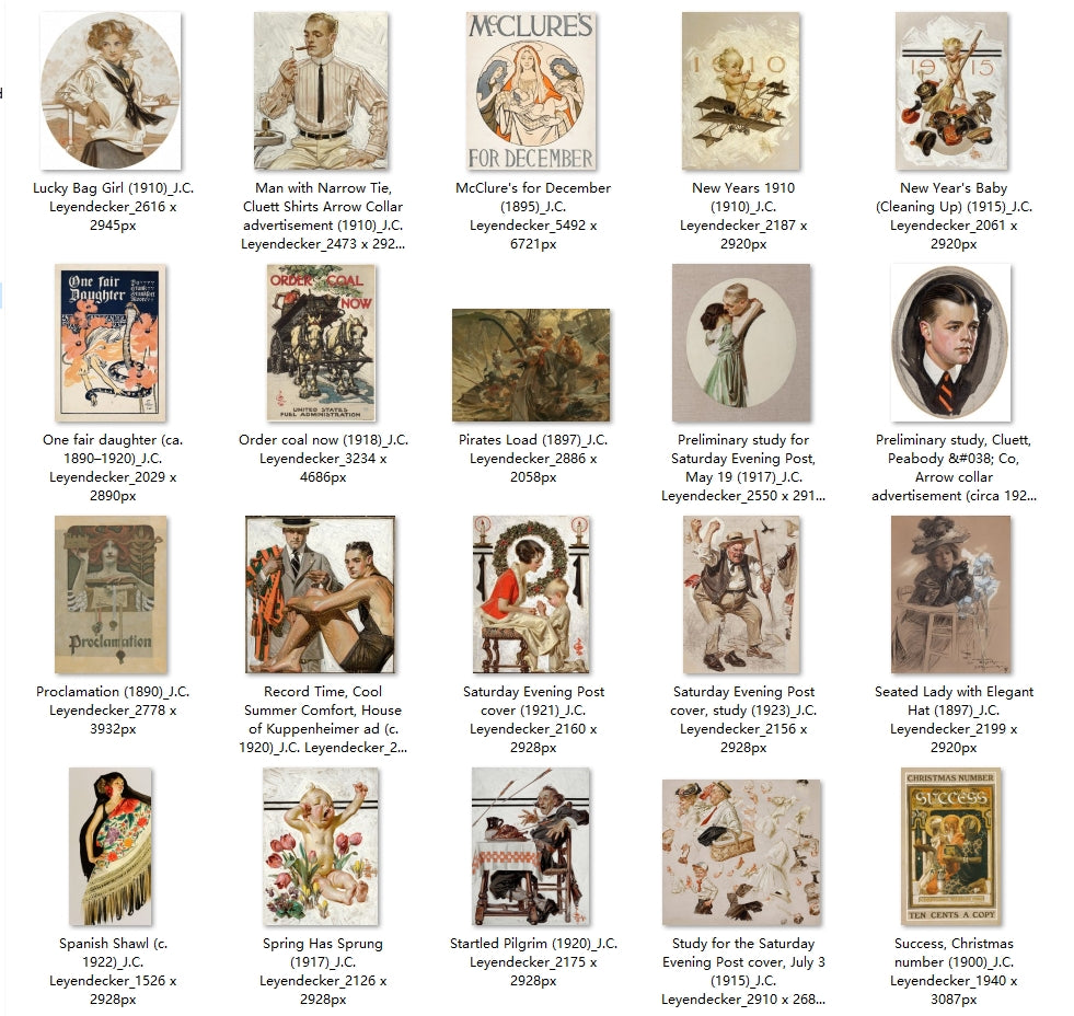 57 Painting Images by J.C. Leyendecker (American, 1874 - 1951)