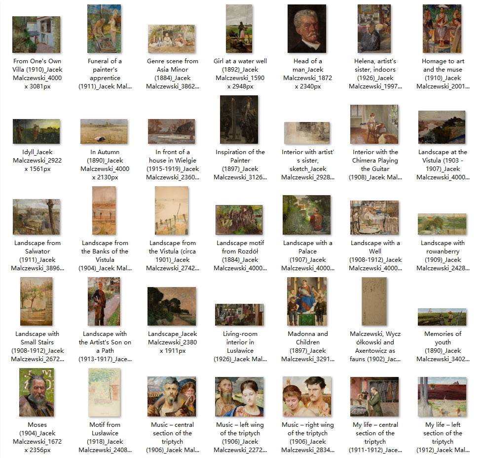 183 Painting Images by Jacek Malczewski Polish, 1854–1929 - Tibetan Buddhist thangka, detailed view