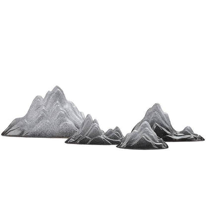 Ceramic Hill Decoration with Zen Aesthetic - Tibetan Buddhist statue, view 5