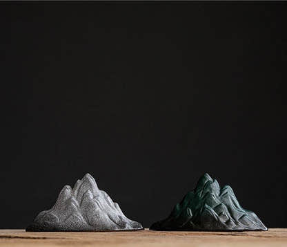 Ceramic Hill Decoration with Zen Aesthetic - Tibetan Buddhist statue, view 9