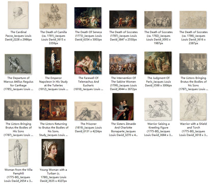 68 Painting Images by Jacques Louis David (French, 1748 - 1825)