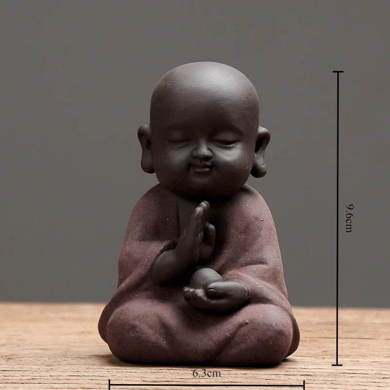 Purple Sand Meditation Buddha Statues - Tibetan Buddhist statue, view 11