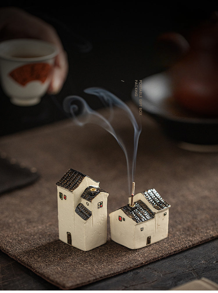 Classic House Incense Holder