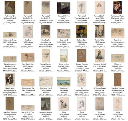 215 Painting Images by James McNeill Whistler American, 1834-1903 - Tibetan Buddhist thangka, view 4