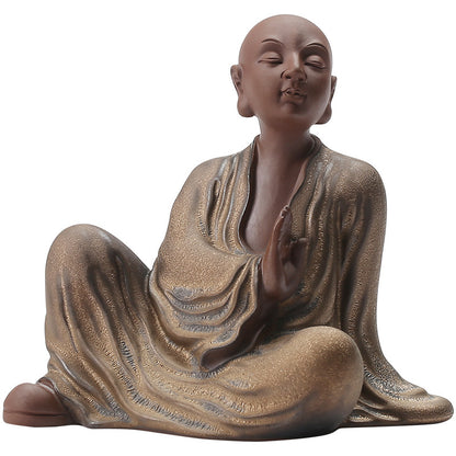 Ceramic Meditation Buddha Statue