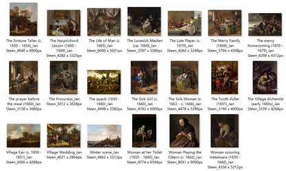 76 Painting Images by Jan Steen (Dutch, 1626-1679)