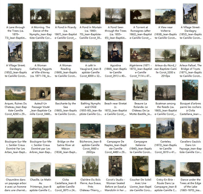 254 Painting Images by Jean-Baptiste-Camille Corot (French, 1796 - 1875)