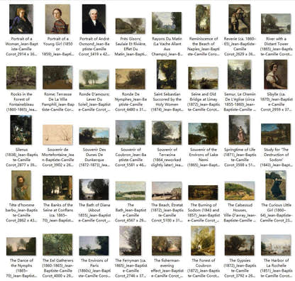 254 Painting Images by Jean-Baptiste-Camille Corot French, 1796 - 1875 - Tibetan Buddhist thangka, view 5