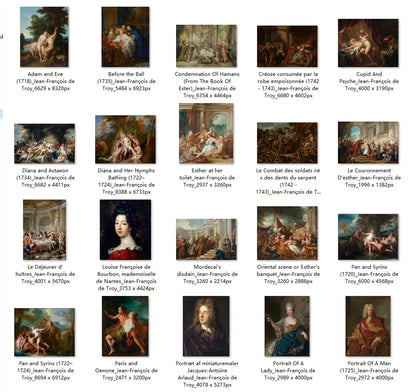 38 Painting Images by Jean-François de Troy (French, 1679-1752)