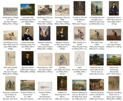 118 Painting Images by Jean-François Millet (French, 1814-1875)