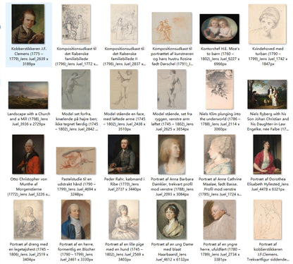 92 Painting Images by Jens Juel (Danish, 1745-1802)