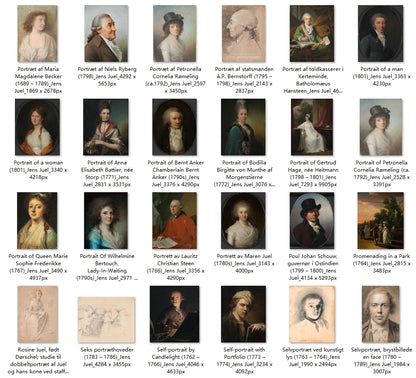 92 Painting Images by Jens Juel (Danish, 1745-1802)