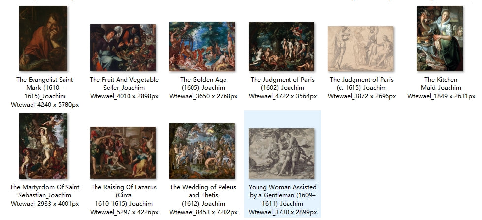 34 Painting Images by Joachim Wtewael (Dutch, 1566 - 1638)