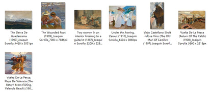 79 Painting Images by Joaquín Sorolla (Spanish, 1863 – 1923)