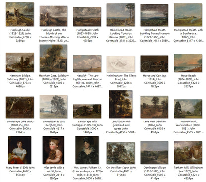 109 Painting Images by John Constable (English, 1776-1837)